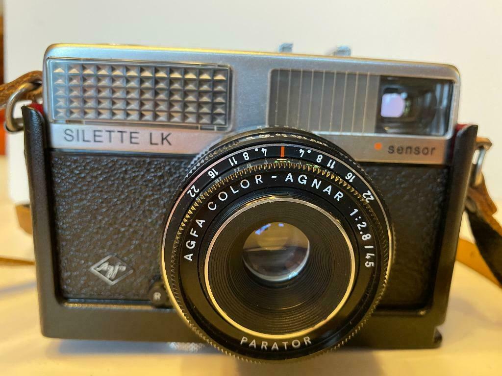 Ancien appareil photo Agfa Silette LK sensor, Collections, Appareils photo & Matériel cinématographique, Appareils photo, 1960 à 1980