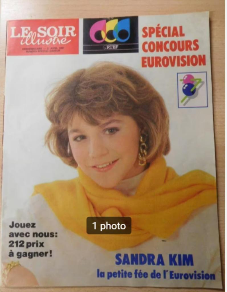 Le Soir Illustré Eurovisiespecial 1987, Boeken, Ophalen of Verzenden, Zo goed als nieuw, Muziek, Film of Tv