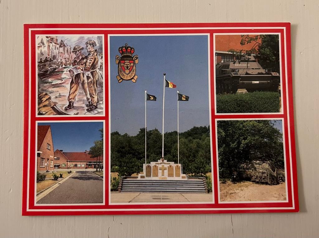 Postkaart Bataljon Bevrijding, Verzamelen, Ophalen of Verzenden, Landmacht, Foto of Poster