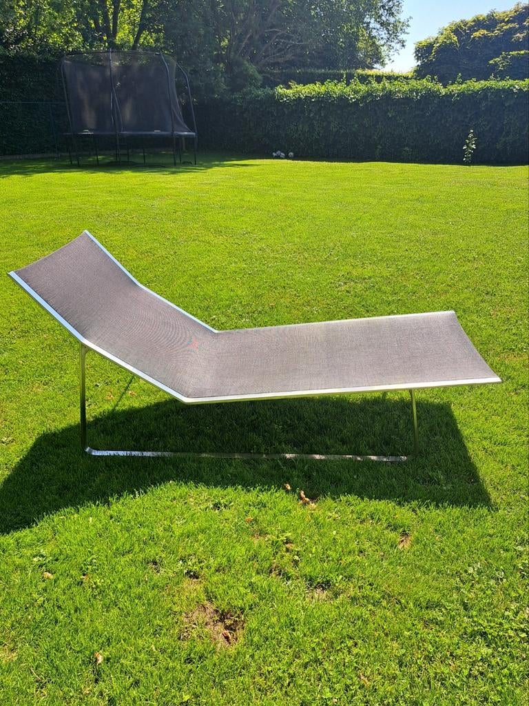 Ligbed van Tribù, Tuin en Terras, Ophalen, Zo goed als nieuw, Aluminium