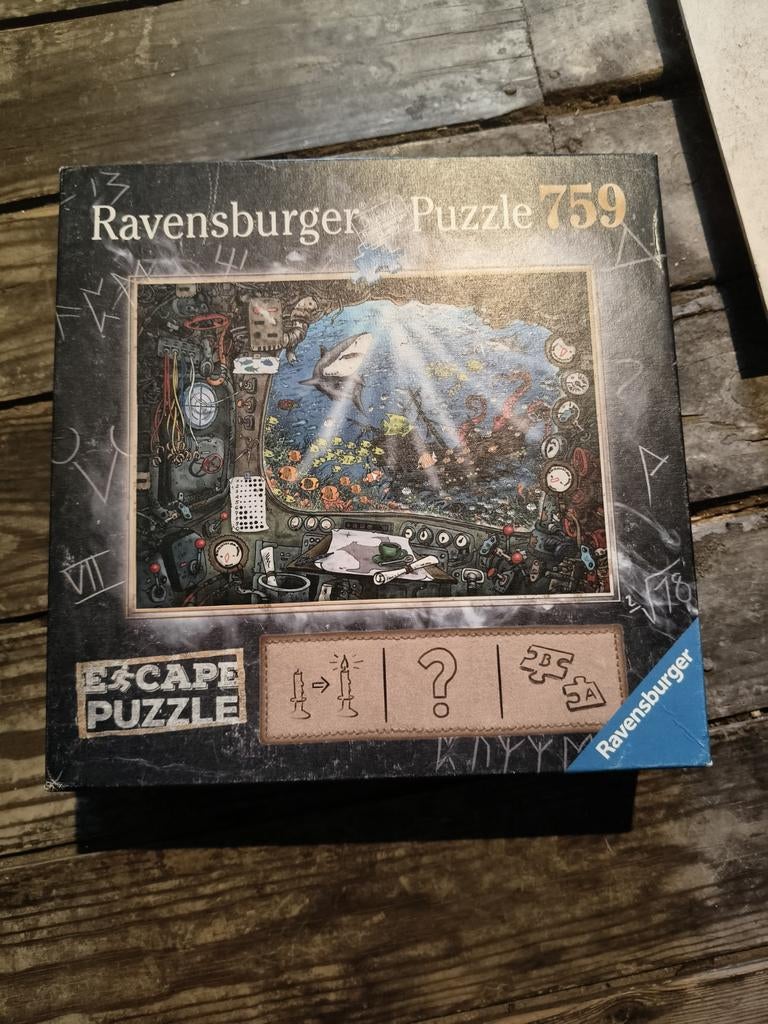 Escape puzzle, Ophalen of Verzenden, Zo goed als nieuw, Legpuzzel