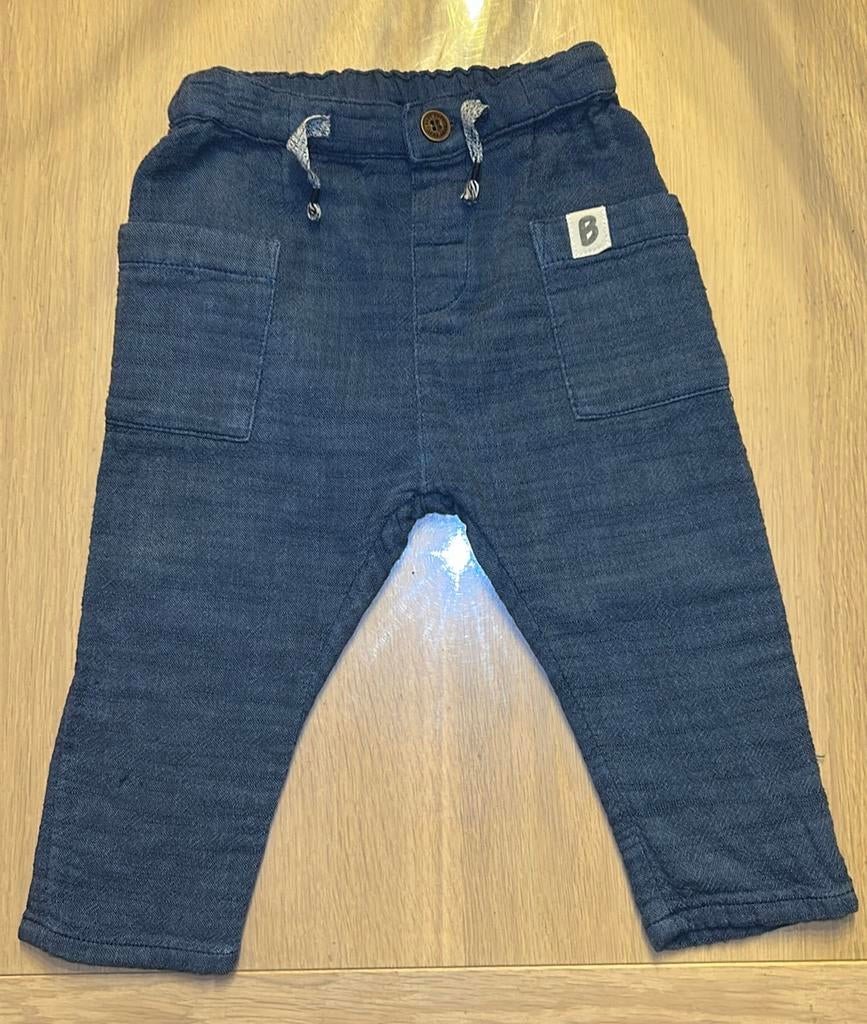 ⚽️ Broekje met knoopsband maat 80, Kinderen en Baby's, Babykleding | Maat 80, Broekje, H&M, Ophalen of Verzenden, Zo goed als nieuw