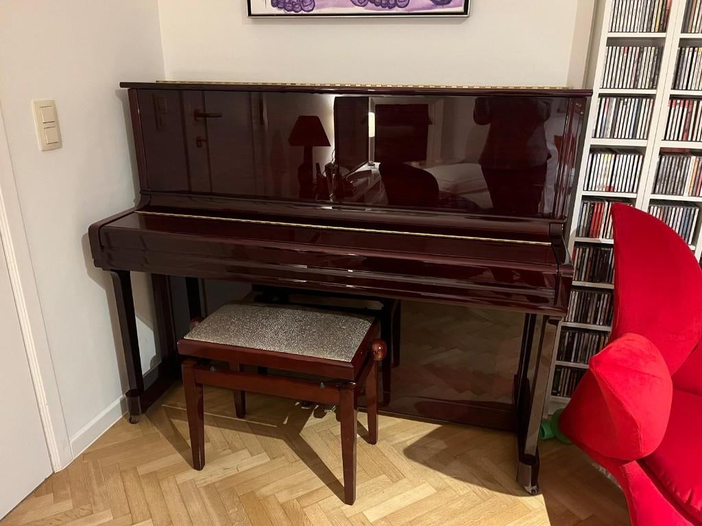 Piano Samick JS121, Musique & Instruments, Comme neuf, Enlèvement, Piano, Autres couleurs