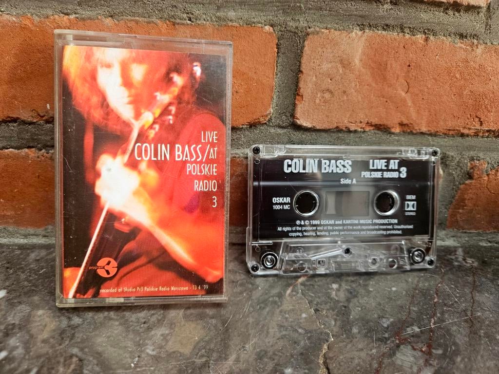 Colin Bass – Live at Polskie Radio 3 cassette | progressive, Ophalen of Verzenden