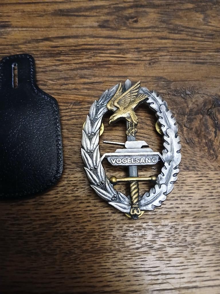 Grote charme van het kamp Vogelsang, Verzenden, Landmacht, Embleem of Badge