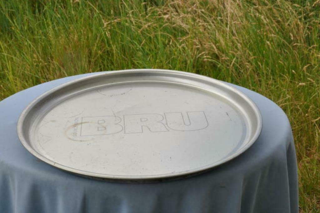 §plateau de brasserie en metal brul  (7), Collections, Enlèvement ou Envoi, Utilisé, Autres types, Autres marques