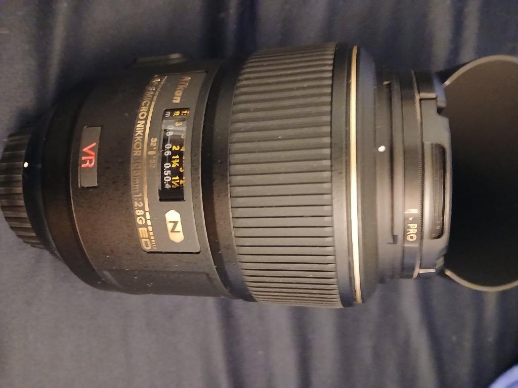 Nikon 105mm 2.8 vr, Ophalen of Verzenden, Zo goed als nieuw, Macrolens