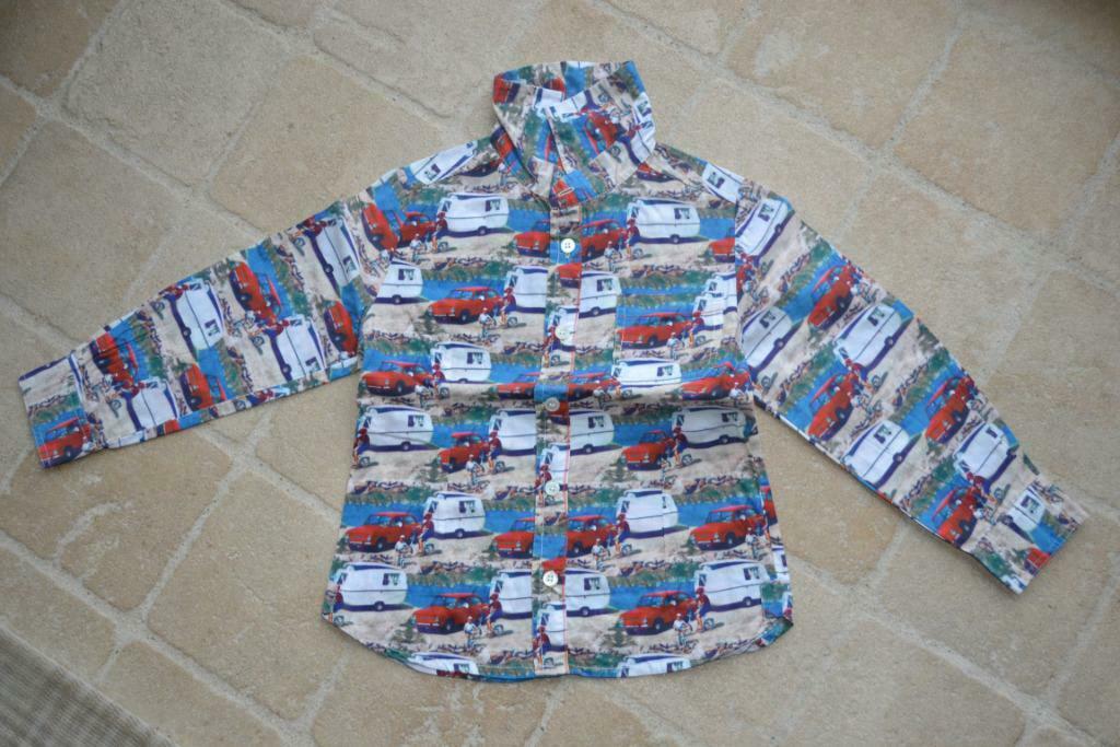 Hemd Quincy 4j, Kinderen en Baby's, Ophalen of Verzenden, Zo goed als nieuw, Jongen, Overhemd of Blouse