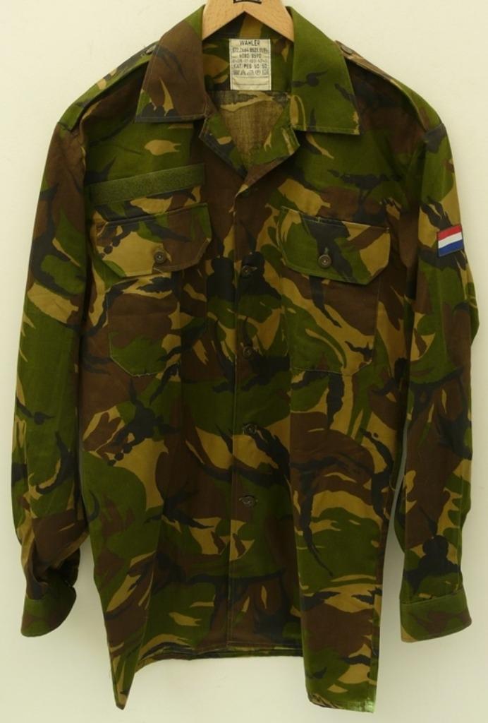 Blouse, Zomer, Lange Mouw, M93, Maat 6080/8590, KL, 1994.(3), Ophalen of Verzenden, Landmacht, Kleding of Schoenen