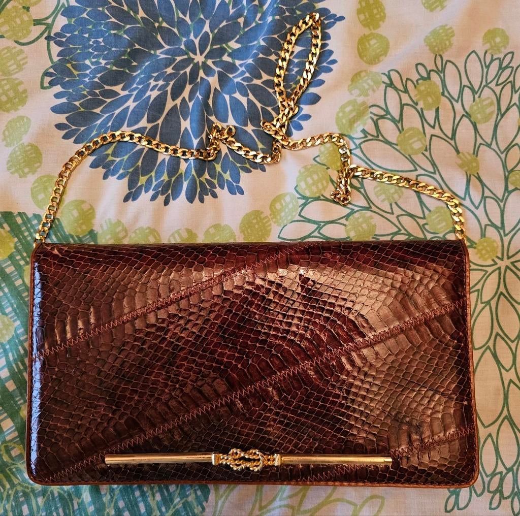 Leren etui + portemonnee, Ophalen of Verzenden, Zo goed als nieuw, Leder