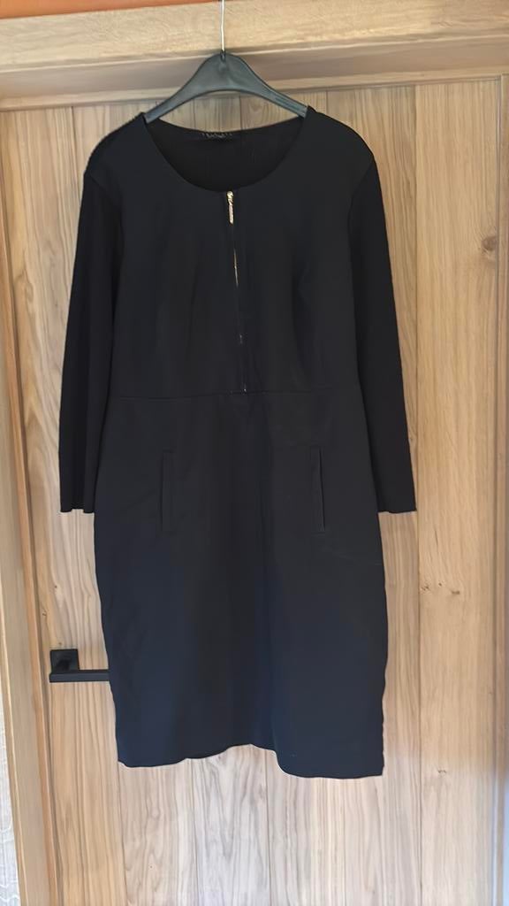 Twin-Set zwart kleed xl, Kleding | Dames, Jurken, Ophalen of Verzenden