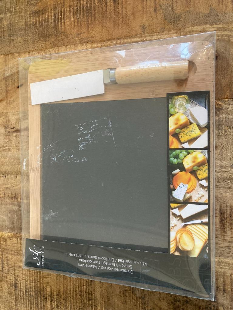 Kaasplank met kaasmes - Absolu Chic, Ophalen of Verzenden, Nieuw, Overige typen