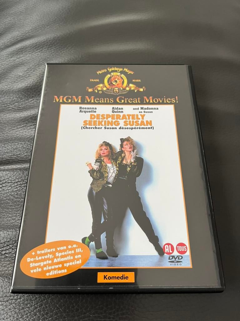 DVD Desperately seeking Susan met Madonna, Enlèvement ou Envoi, Comme neuf