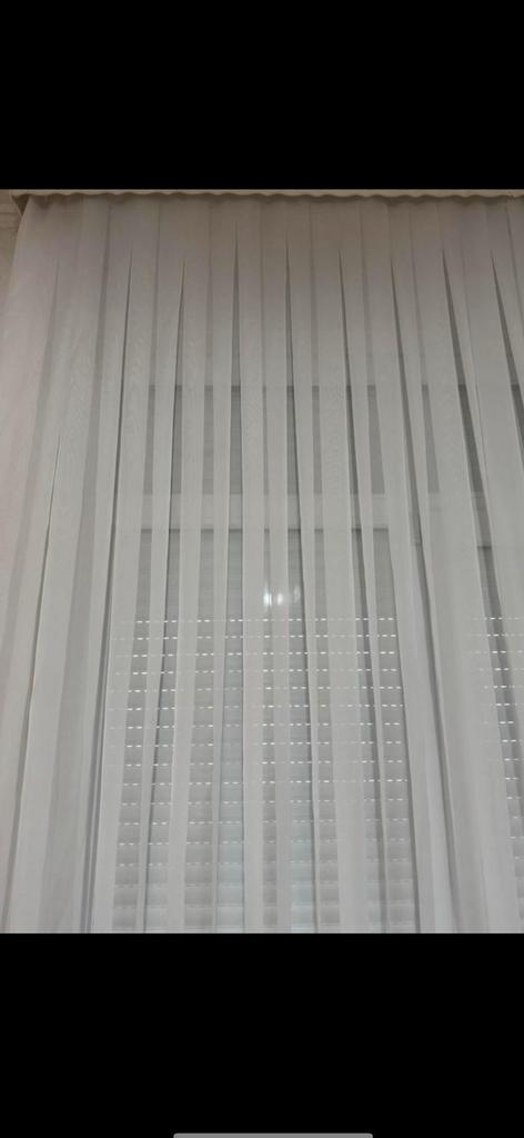 Rideau 182 X 245 cm, Ophalen, Wit, Zo goed als nieuw, 200 cm of meer