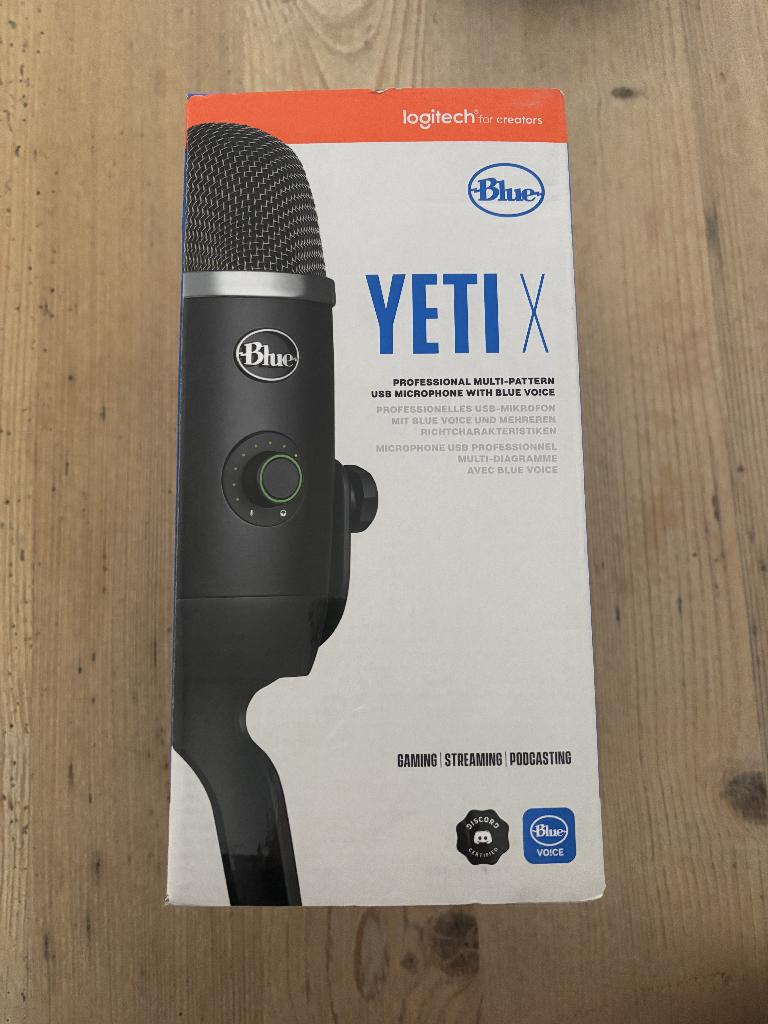 Blue Microphones Yeti X, Musique & Instruments, Enlèvement, Neuf, Micro studio