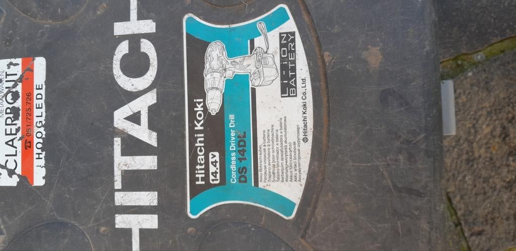 Hitachi DS 14DL, Enlèvement, Utilisé