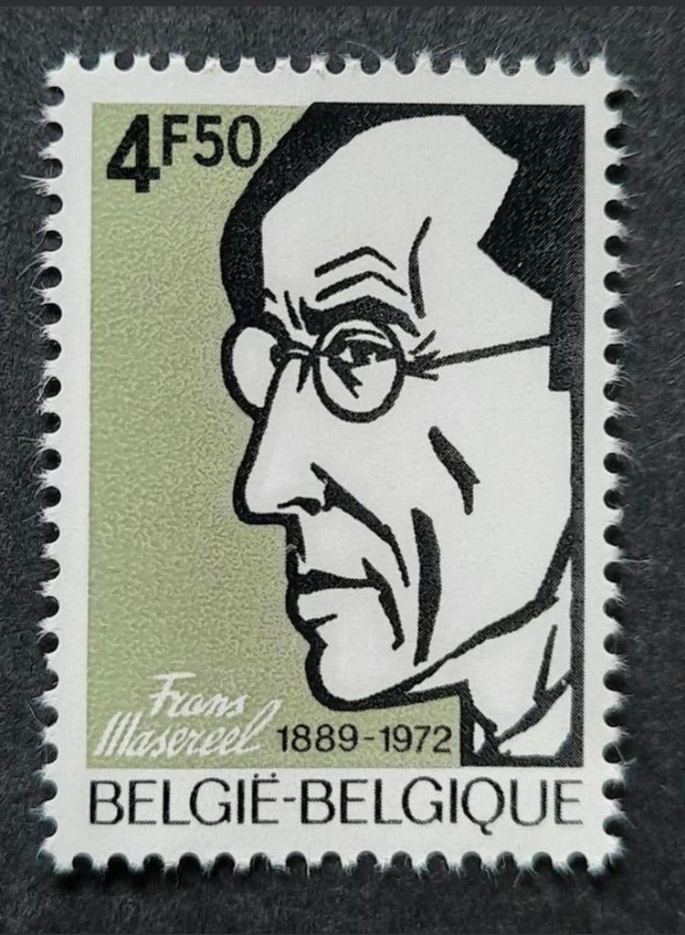 België: OBP 1641 ** Frans Masereel 1972., Ophalen of Verzenden, Zonder stempel, Postfris, Postfris