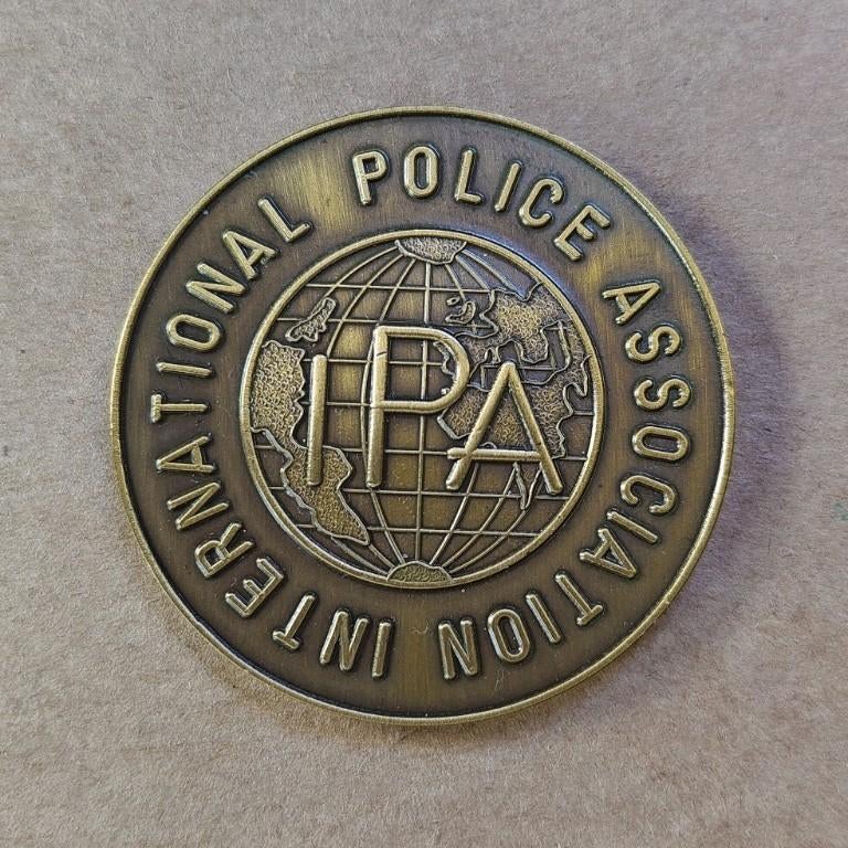 Insignes de l'Association internationale de police de l'IPA, Enlèvement ou Envoi, Autres, Emblème ou Badge