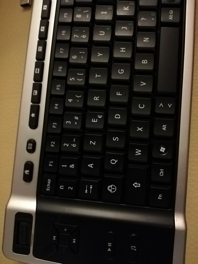 Clavier sans fil souris track ball, Enlèvement ou Envoi, Comme neuf