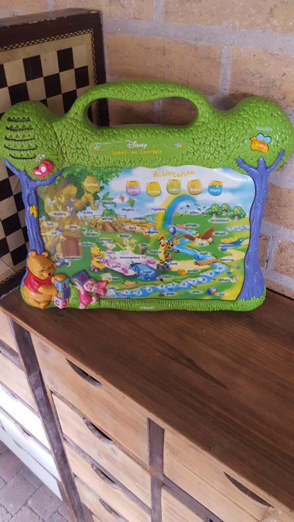 Disney speel en leerbos VTEch Winnie the pooh, Kinderen en Baby's, Speelgoed | Vtech, Ophalen of Verzenden, Zo goed als nieuw