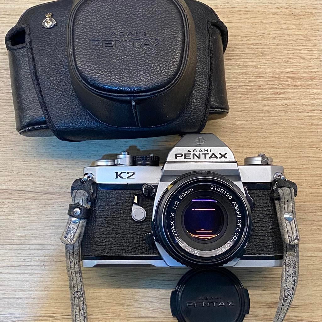 Pentax K2, Pentax 50mm f2 + *comme neuf, Enlèvement ou Envoi, Comme neuf, Reflex miroir, Canon