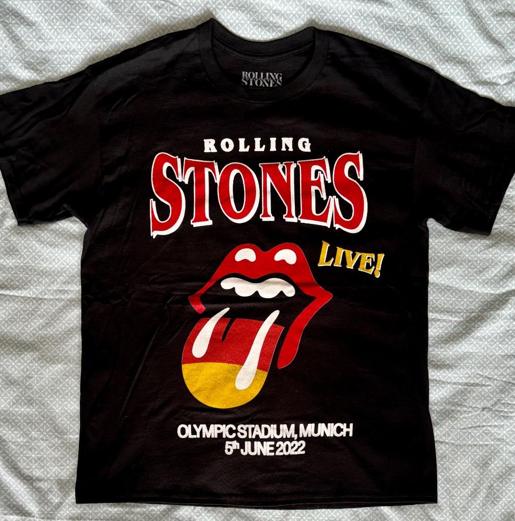 Rolling Stones Tour Poster + T-Shirt Munich 5 Juni 2022, Verzamelen, Muziek, Artiesten en Beroemdheden, Verzenden, Nieuw, Poster, Artwork of Schilderij