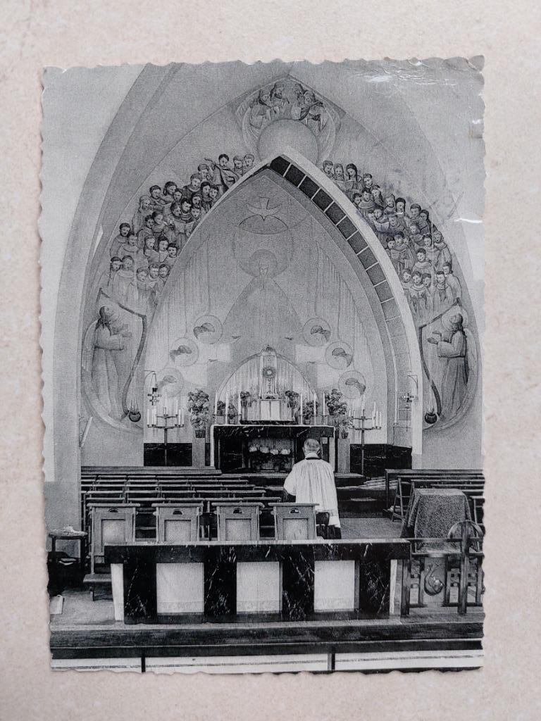 oude postkaart Lommel, Verzamelen, Verzenden