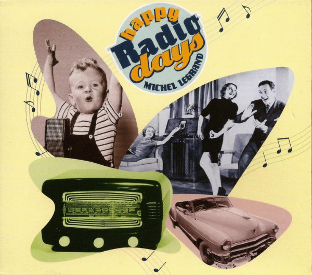Michel Legrand - Happy Radio Days ( cd ), Ophalen of Verzenden