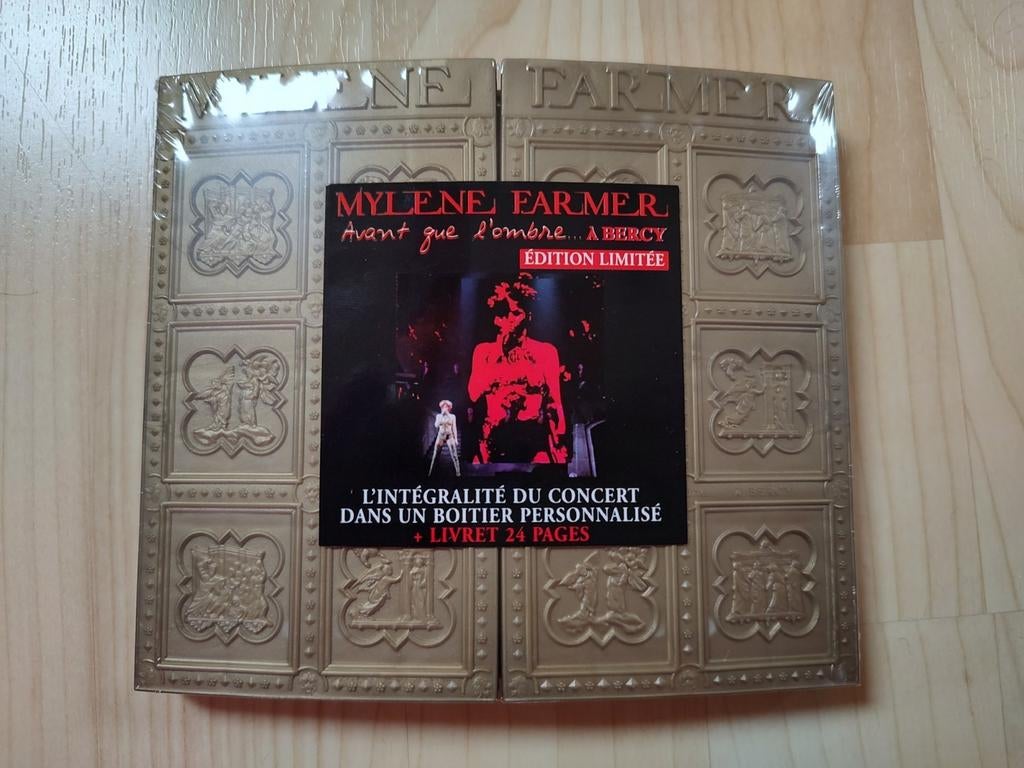 Mylène Farmer - Coffret CD Avant que l'ombre Bercy Edt Lmt, Enlèvement, Comme neuf
