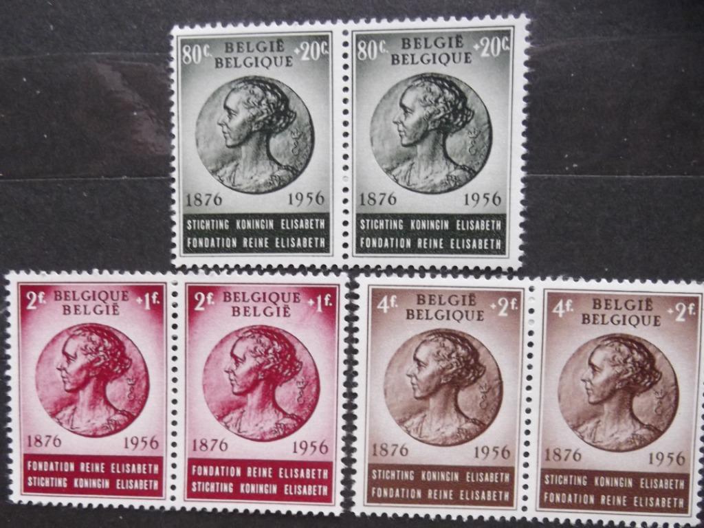 991-993 Elisabeth 80 in paar - en paire MNH, Timbres & Monnaies, Enlèvement ou Envoi, Non oblitéré, Gomme originale