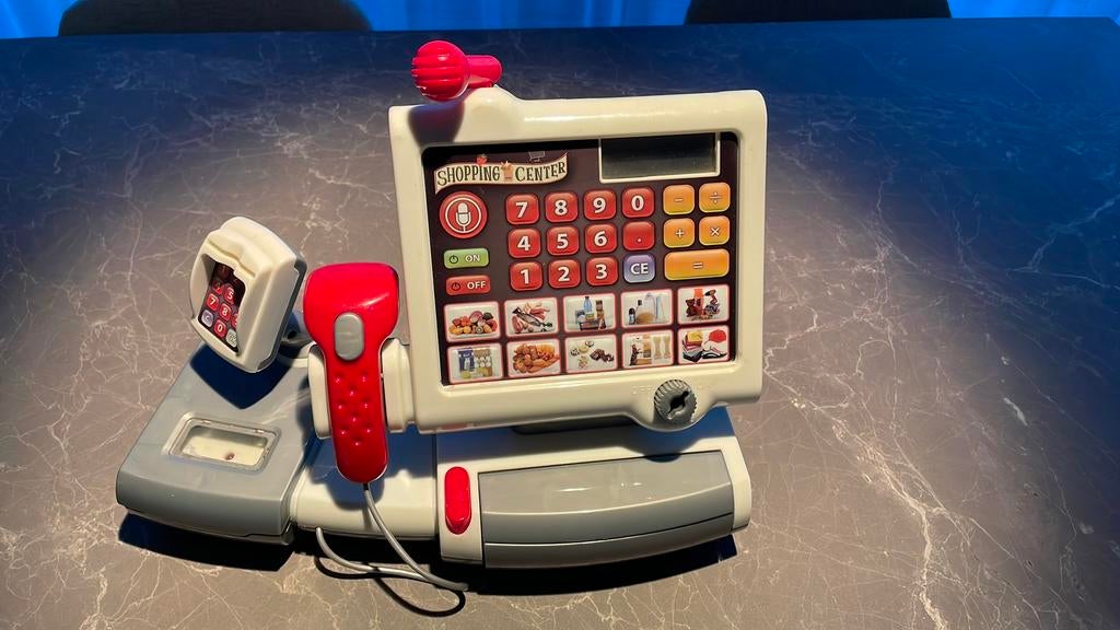 Speelgoedkassa, Ophalen, Gebruikt