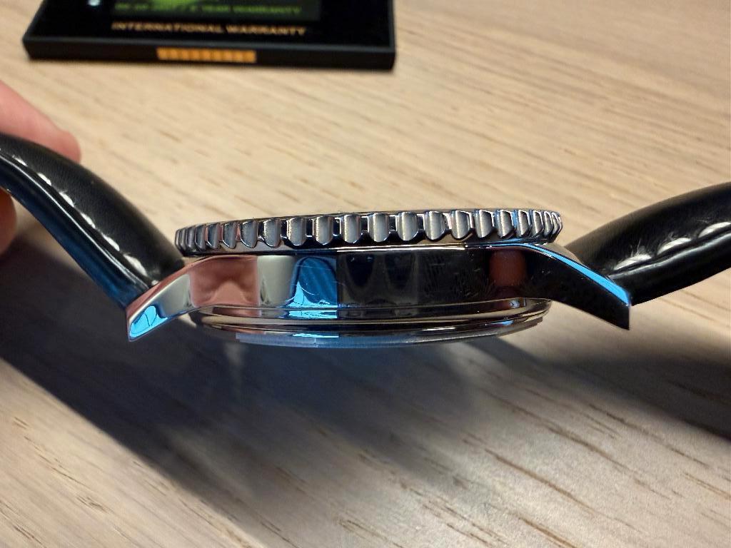 Breitling Navitimer 01 46mm - Complete set (Als nieuw!), Handtassen en Accessoires, Horloges | Heren, Ophalen, Leer, Staal, Breitling