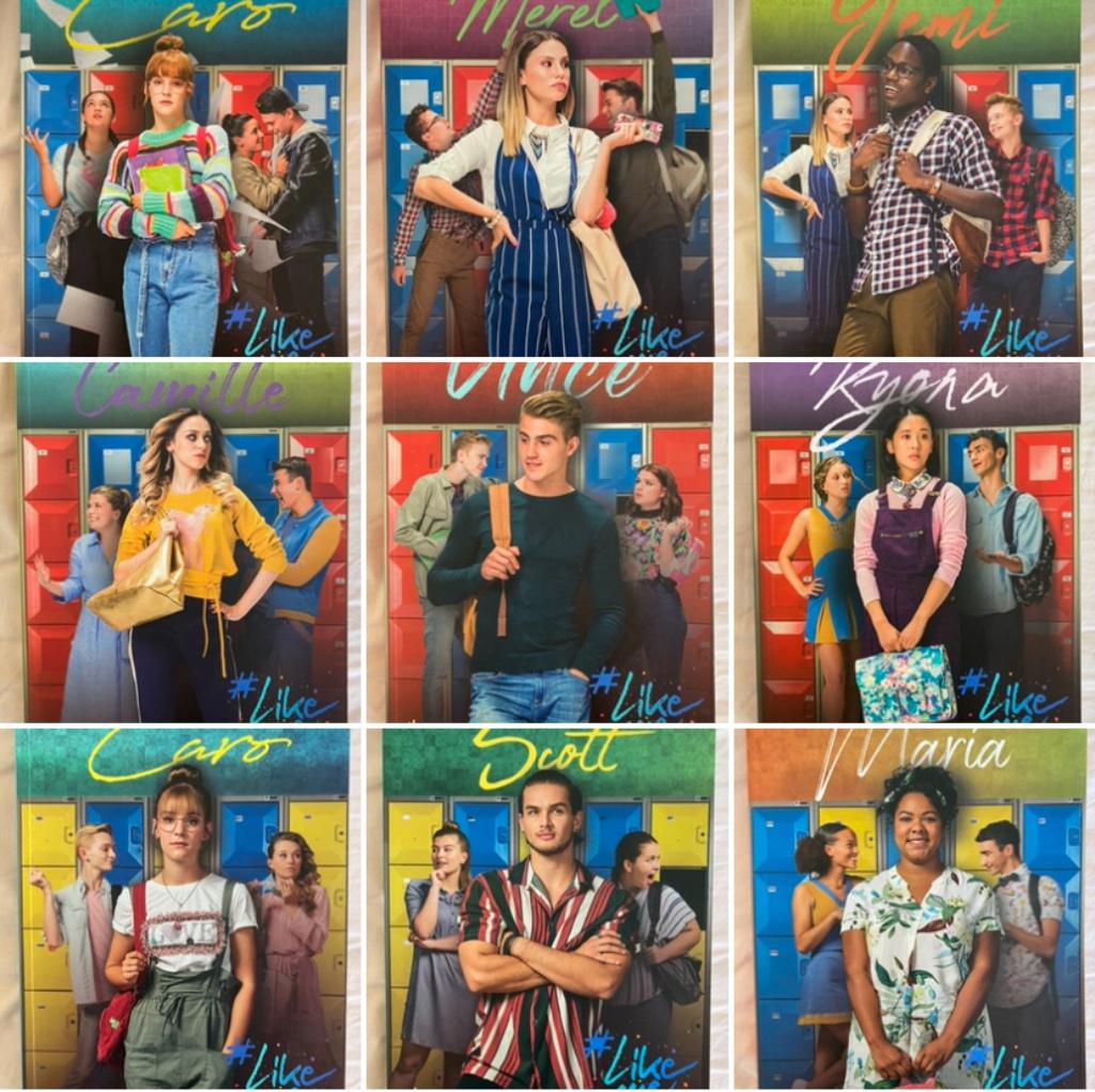 Boeken #LikeMe 9 stuks, Ophalen, Zo goed als nieuw, Fictie