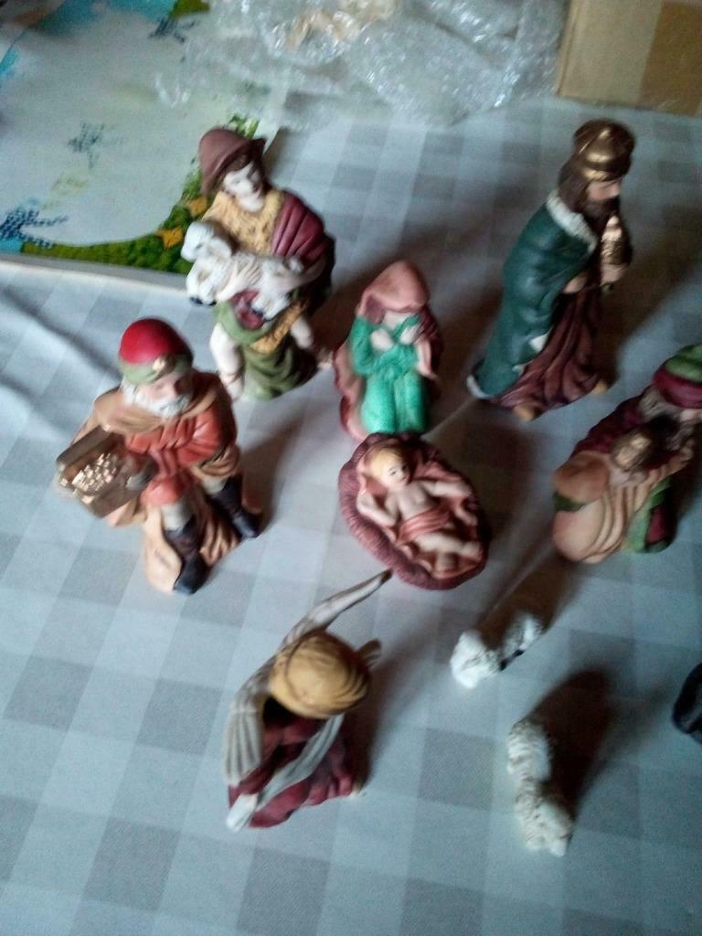 kerst beeldjes, Ophalen, Gebruikt