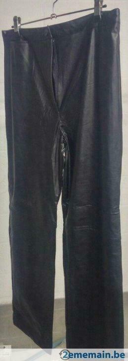 Pantalon en simili cuir, Vêtements | Femmes, Envoi, Neuf, Taille 42/44 (L), Noir