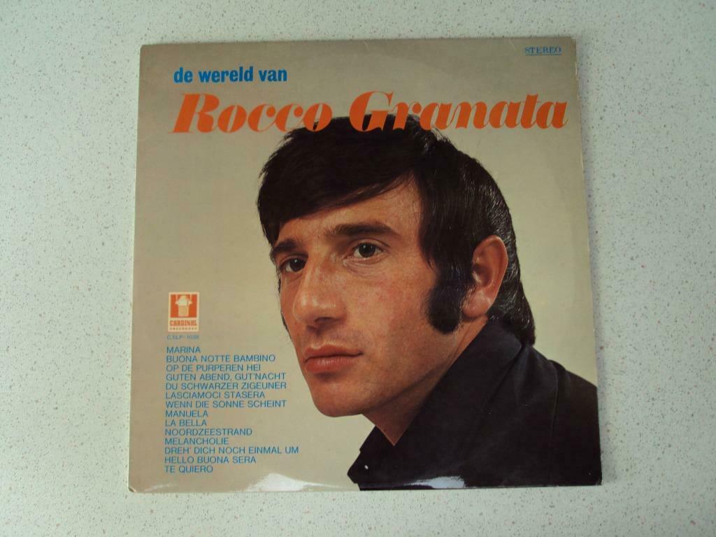 LP De Wereld Van "Rocco Granata" anno 1971, Ophalen of Verzenden, Zo goed als nieuw, 12 inch, Levenslied of Smartlap