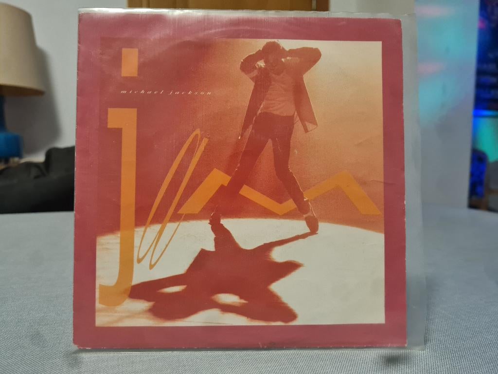 vinyl single -  Jam - Michael Jackson, Enlèvement ou Envoi, Utilisé, Autres genres