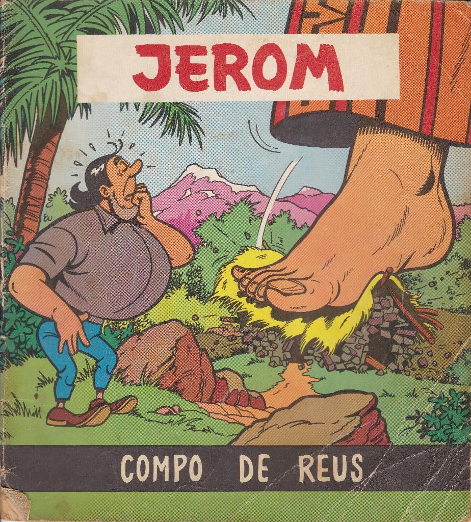 Jerom – “Compo de Reus” (1966), Willy Vandersteen, Eén stripboek, Ophalen, Gelezen