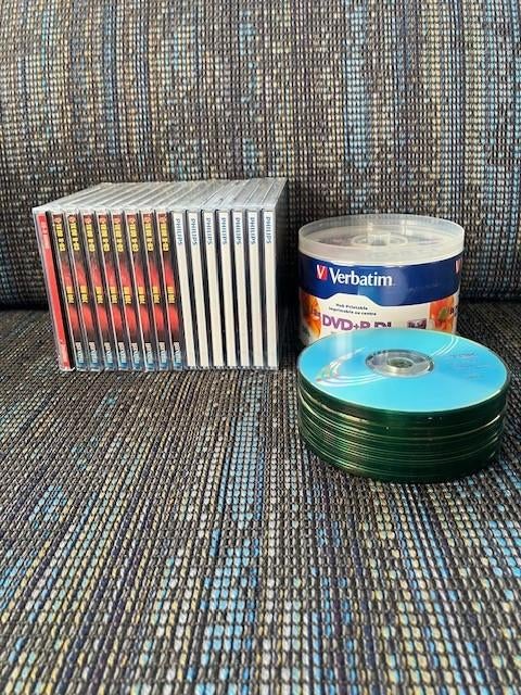Partij nieuwe DVD'S en CD'S, Ophalen, Nieuw, Cd, Verbatim