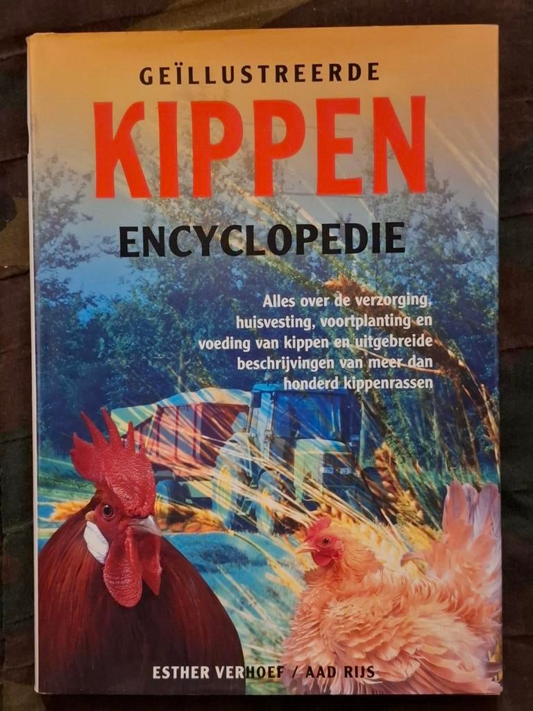 Esther Verhoef - Geillustreerde kippen encyclopedie, Boeken, Dieren en Huisdieren, Ophalen of Verzenden