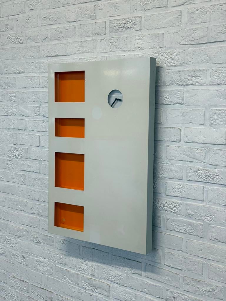 IKEA JAGGA – Étagère murale avec horloge intégrée, Enlèvement, Utilisé