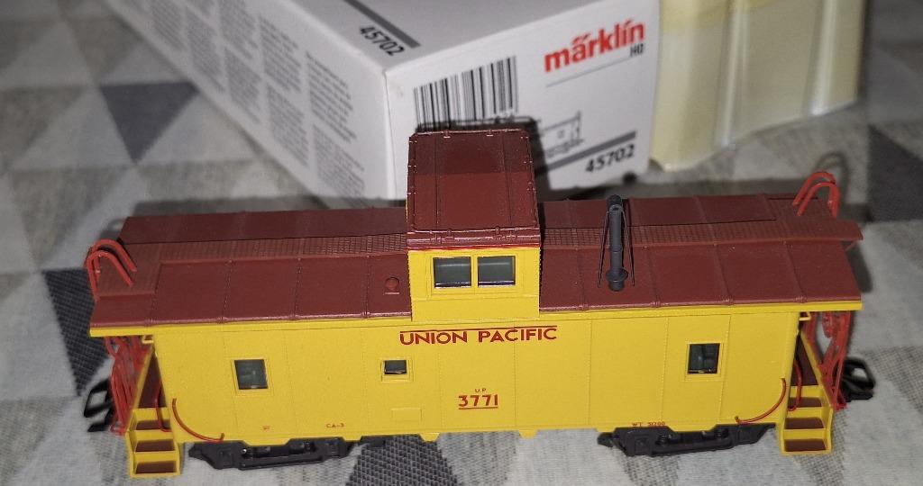 Märklin HO 45702 Caboose "Union Pacific", Enlèvement ou Envoi, Comme neuf, Wagon, Märklin