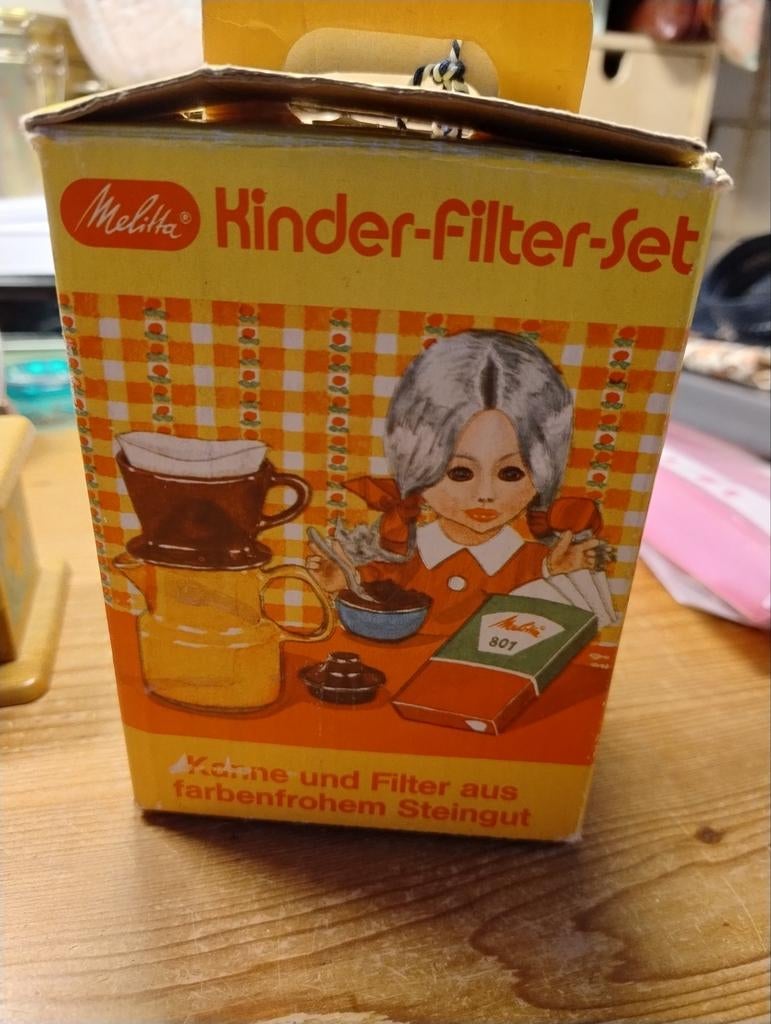 Pot à café vintage+filtre+sacs filtrants Melitta, Enlèvement