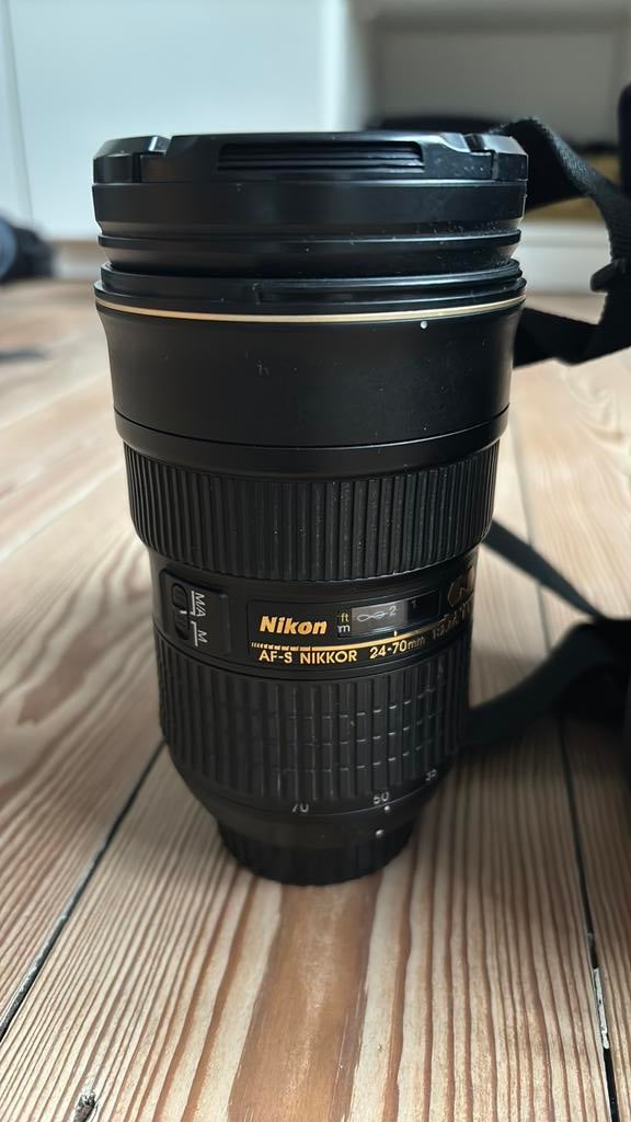 Nikon AF-S 24-70mm f/2.8 G ED Nano, Enlèvement, Comme neuf, Objectif grand angle
