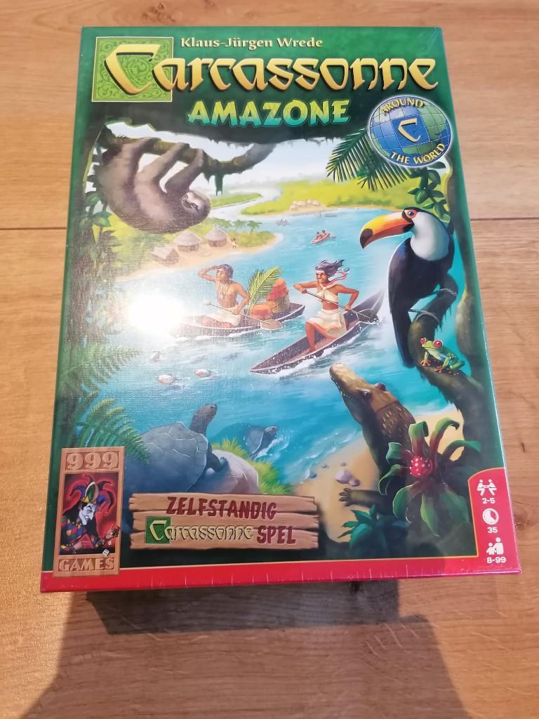 Carcassonne bordspel: Amazone (nog in verpakking), Ophalen, Nieuw, Vijf spelers of meer, 999 Games