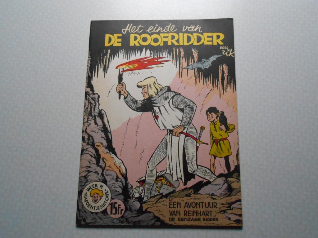 ridder reinhart 6 Het einde van de roofridder 1961 1 st druk, Neuf, Enlèvement ou Envoi, Une BD, Rik Clément