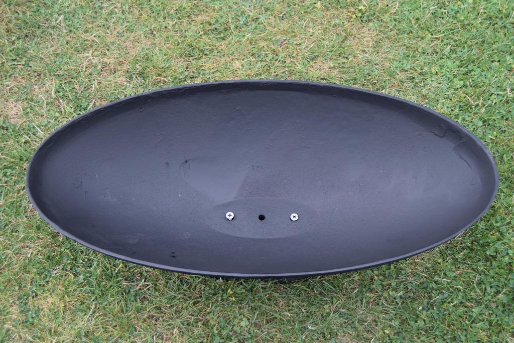 Vuurpot, bekken, ovale gietijzeren bbq, Ophalen, Nieuw