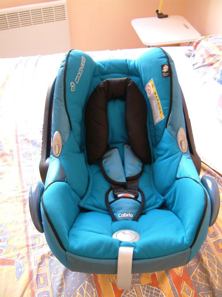 maxi cosi cabrio fix+tapis, Enlèvement, Utilisé, Maxi-Cosi, Ceinture de sécurité