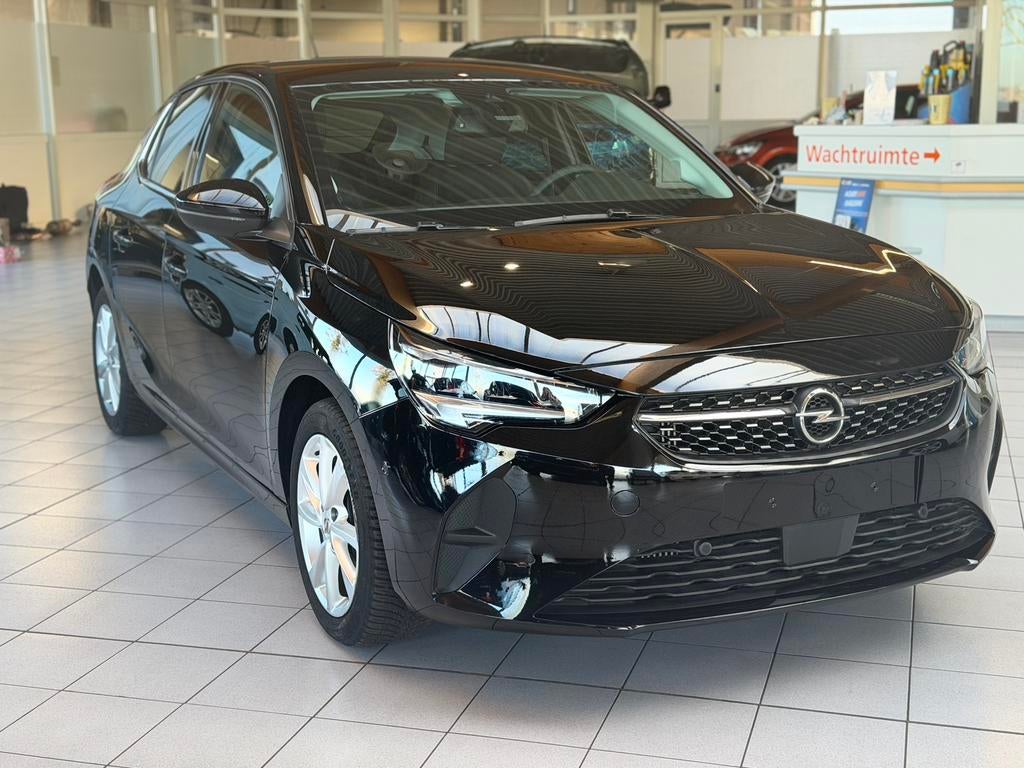 OPEL CORSA/1.2 TURBO ELEGANCE/ AUTOMAT/CAMERA 180°, Auto's, Stof, 1199 cc, Zwart, Electronic Stability Program (ESP)