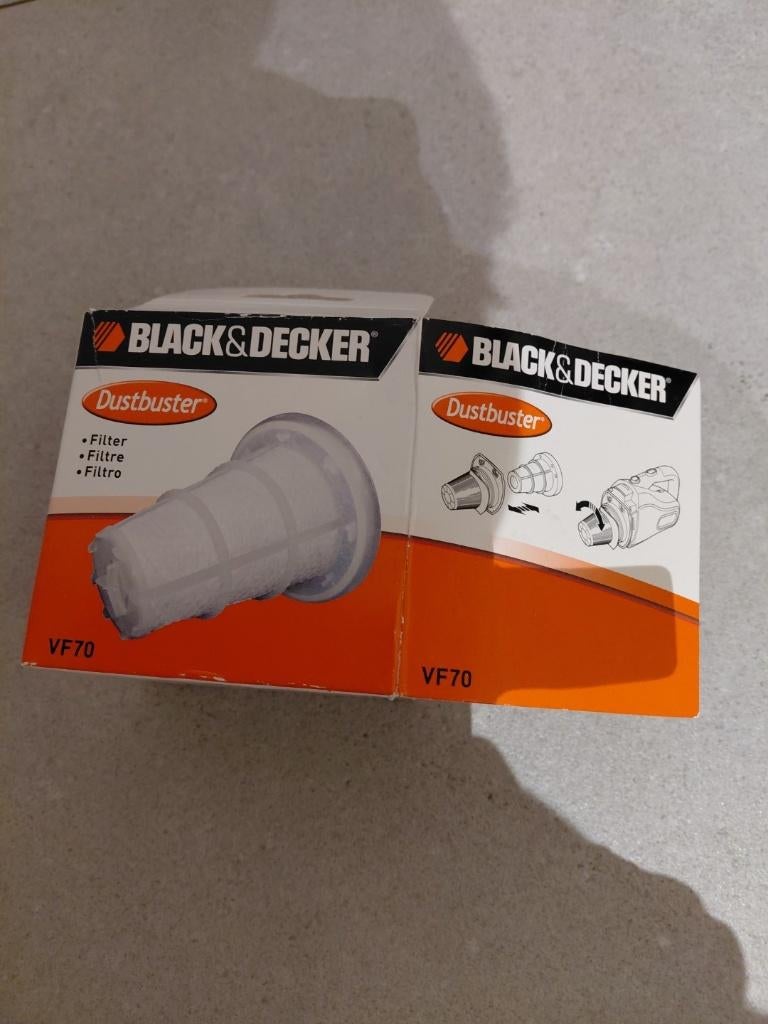 Filter voor Black en Decker handstofzuiger, Electroménager, Aspirateurs, Enlèvement ou Envoi, Neuf, Aspirateur de table